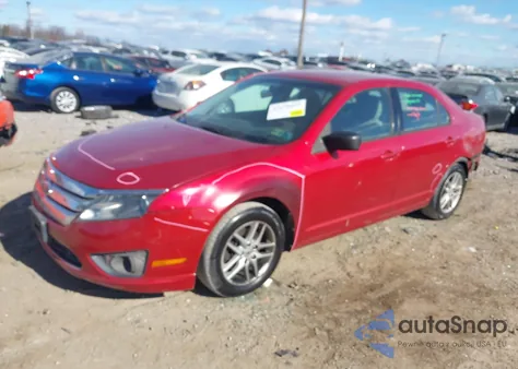 2012 Ford Fusion S из США, поврежденный, VIN 3FAHP0GAXCR308588